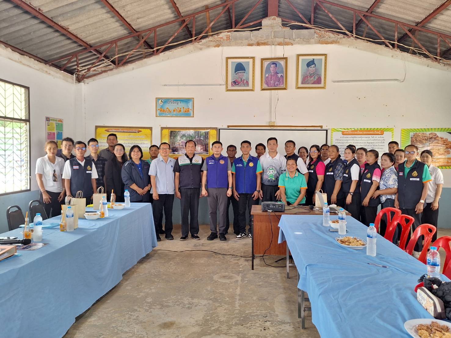 สำนักงานพัฒนาชุมชนอำเภอปักธงชัย ร่วมคณะกรรมการ ศส.ปชต ตรวจประเมินมาตรฐาน ศูนย์ส่งเสริมพัฒนาประชาธิปไตยตำบล